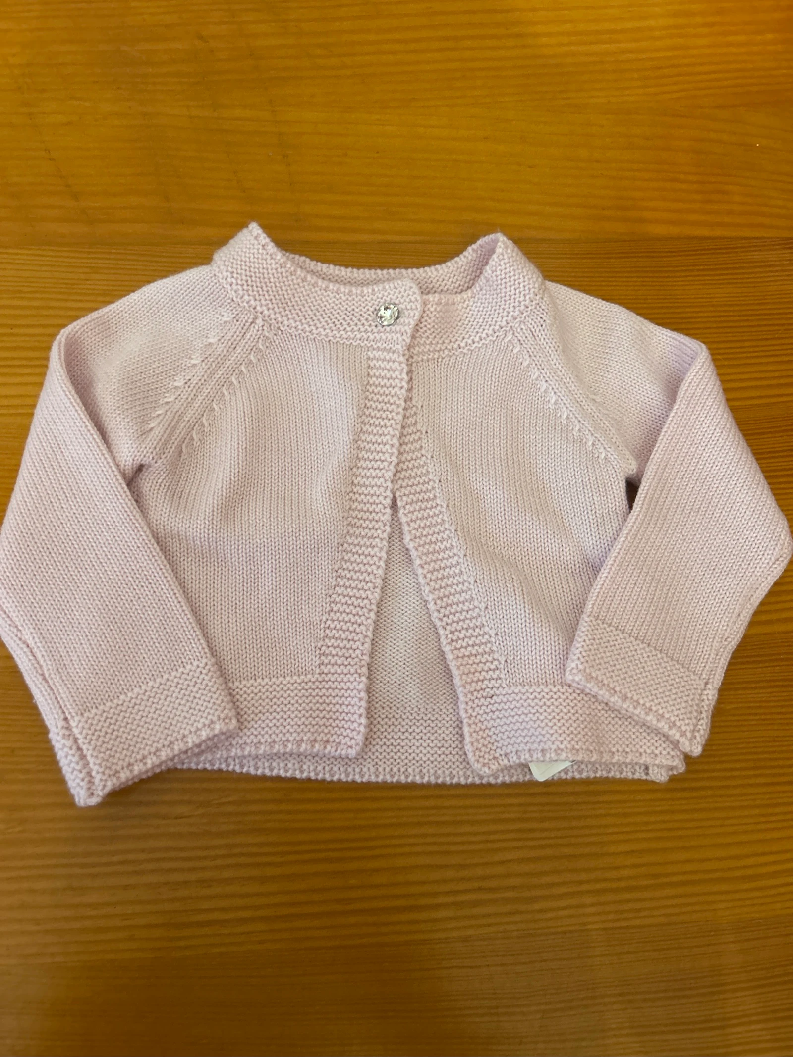 Gilet Monnalisa chic rose poudré